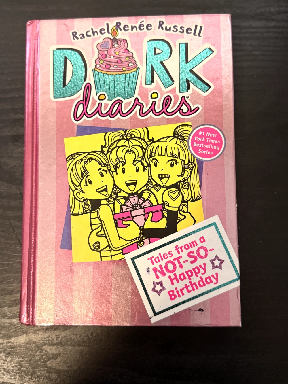 Dork Diaries: Tales from a Not-So-Happy Birthday - Pink Hardcover by